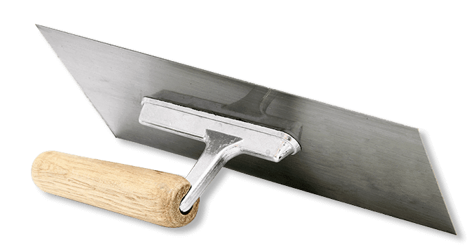 trowel-with-wood-handle