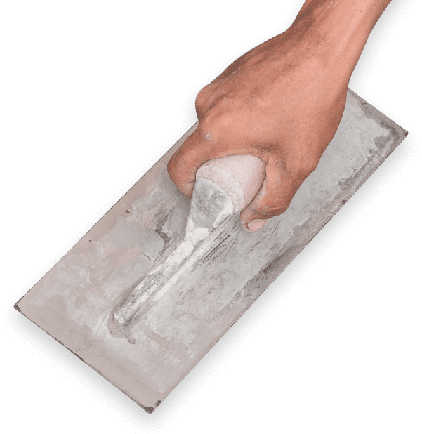 hand-with-trowel